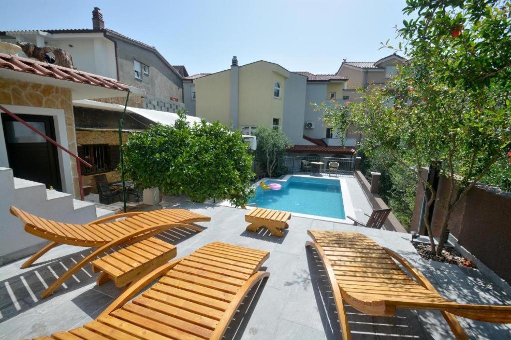 Villa Vlade- From The Heated Pool To The Beach In 1 Minute جيسينتسي المظهر الخارجي الصورة
